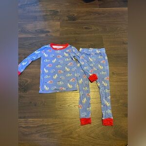 Stitchy Fish Trucks Bamboo 2T Pajamas